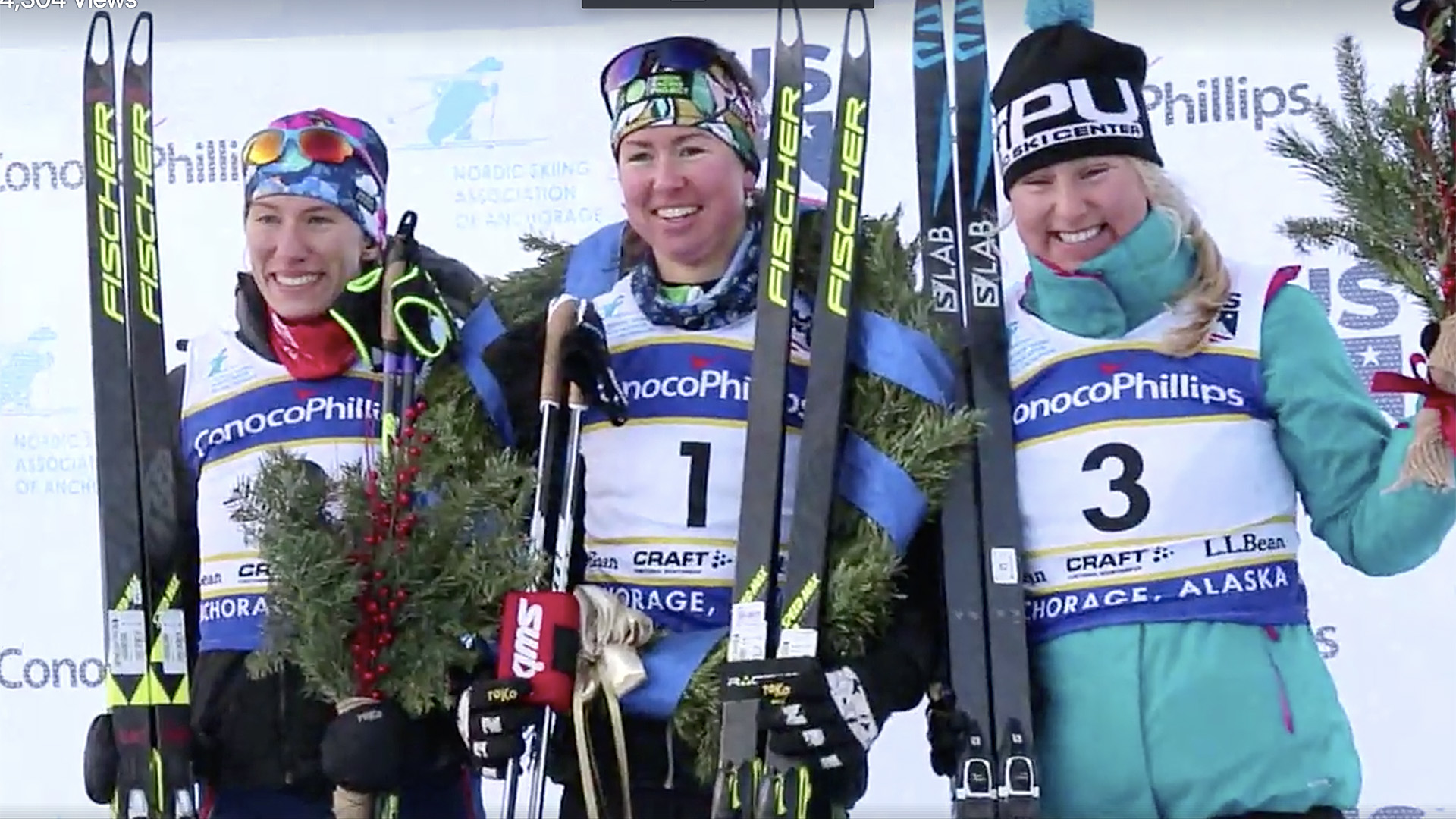 Women's Sprint Podium