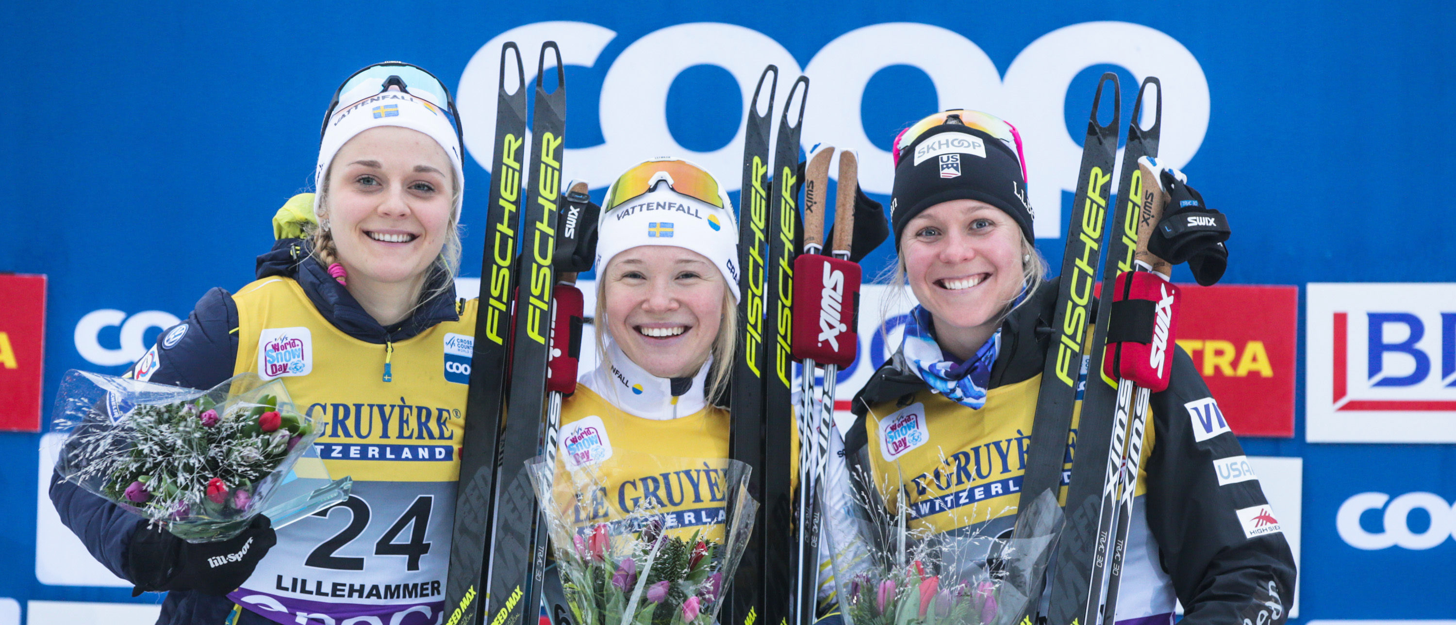 Lillehammer Women's Podium