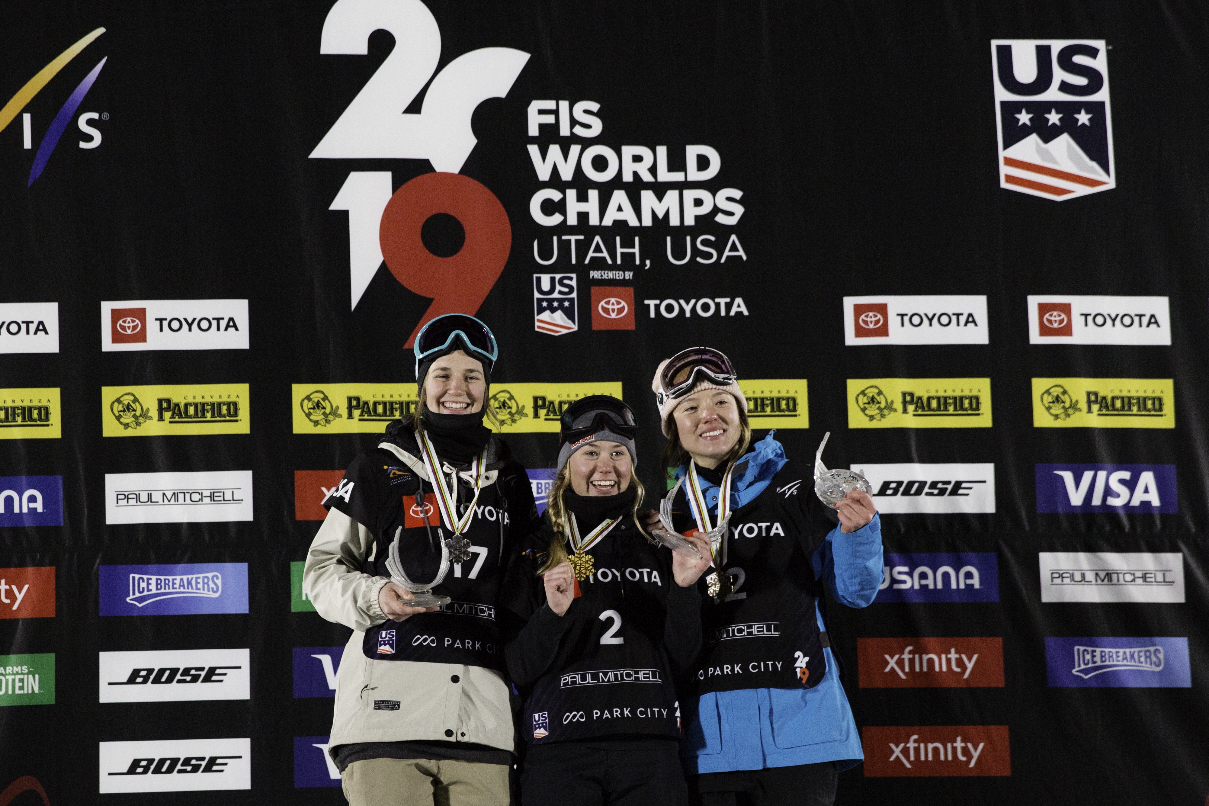 Julia on the podium