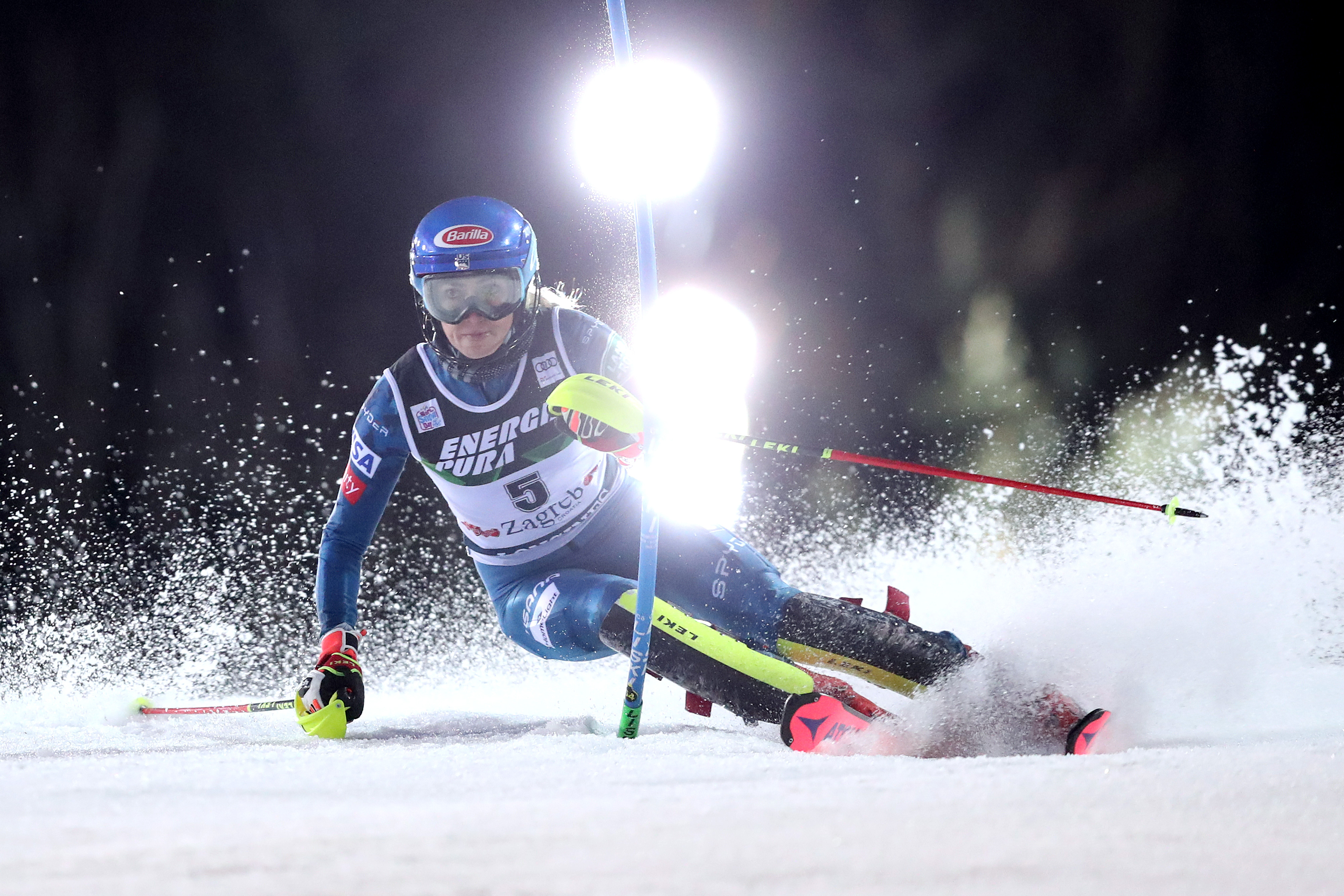 Mikaela Fourth in Zagreb