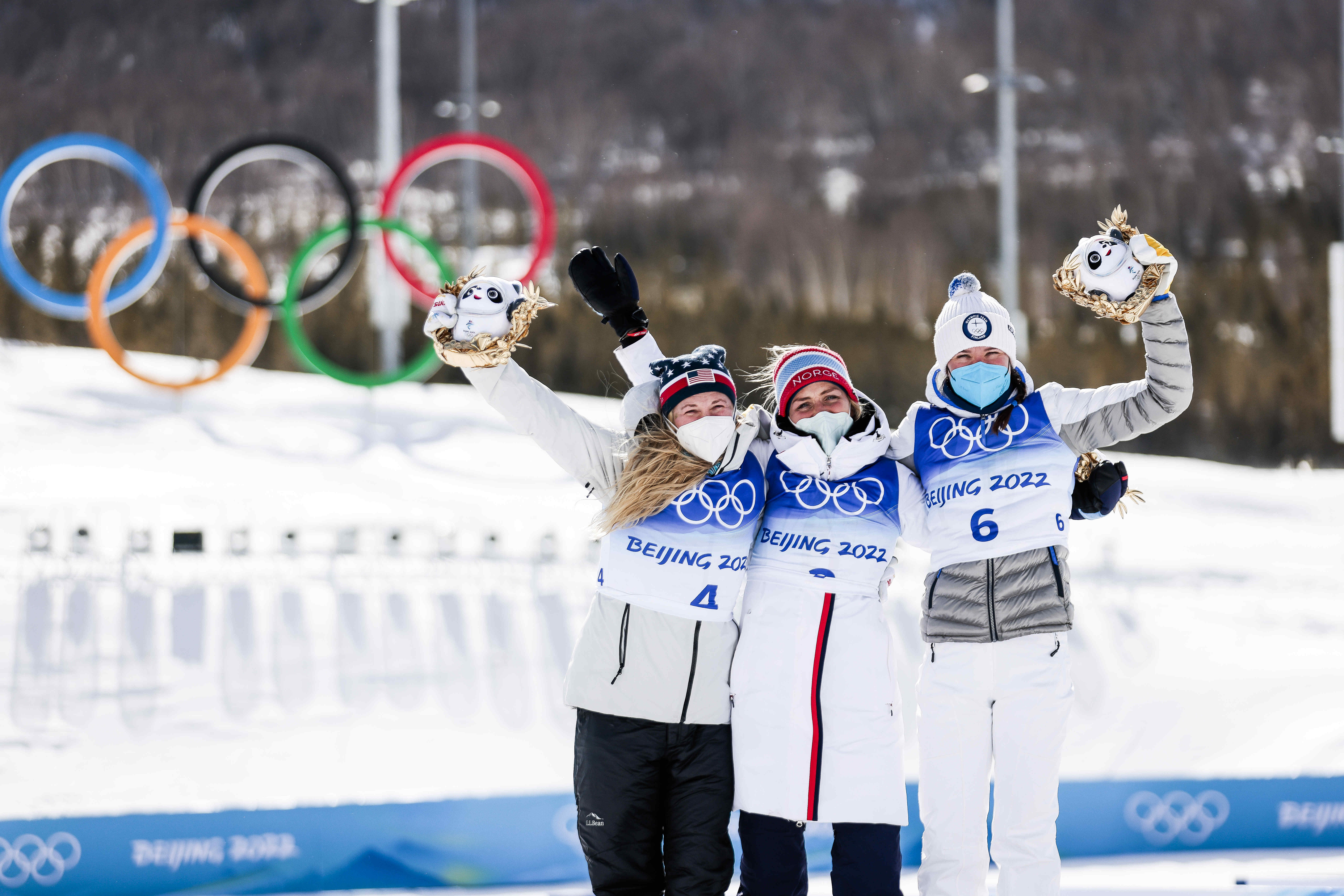 Jessie Diggins Podium