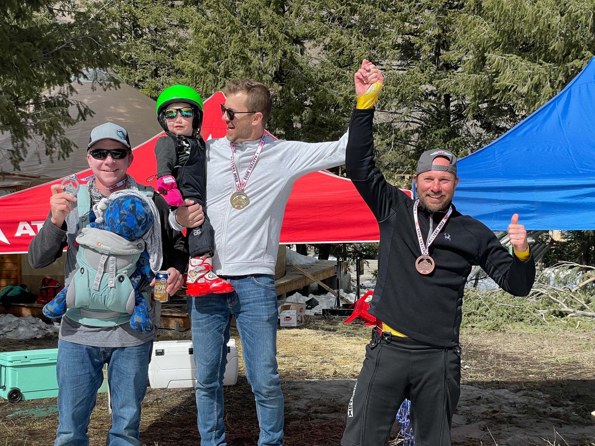 Men's Class 4 Podium at the 2022 Master National Championship