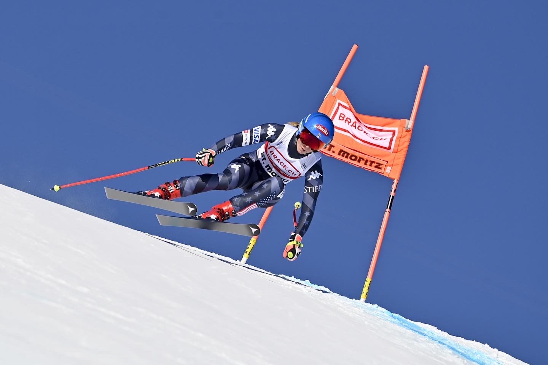 Shiffrin Takes Fourth in Downhill