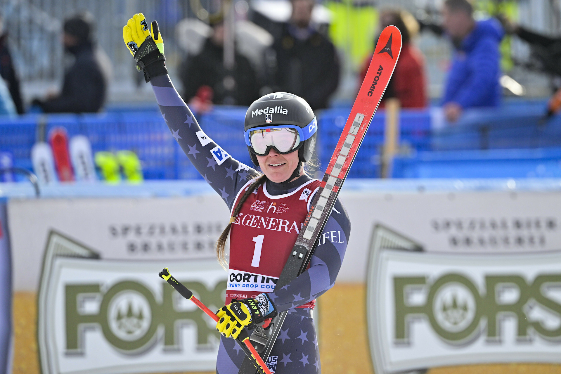 Women's Speed Skis Strong