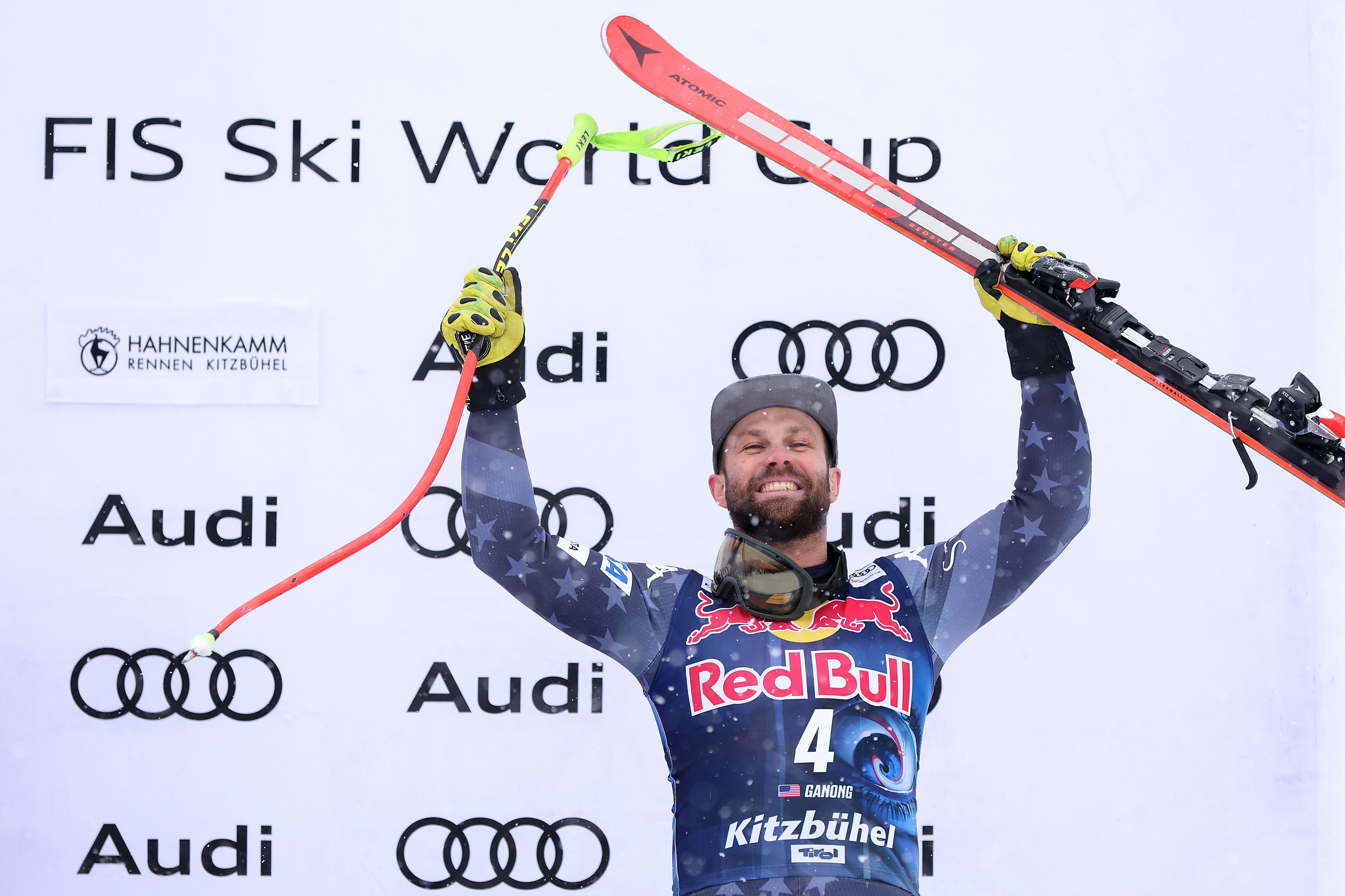 Ganong Podiums in Kitzbuehel