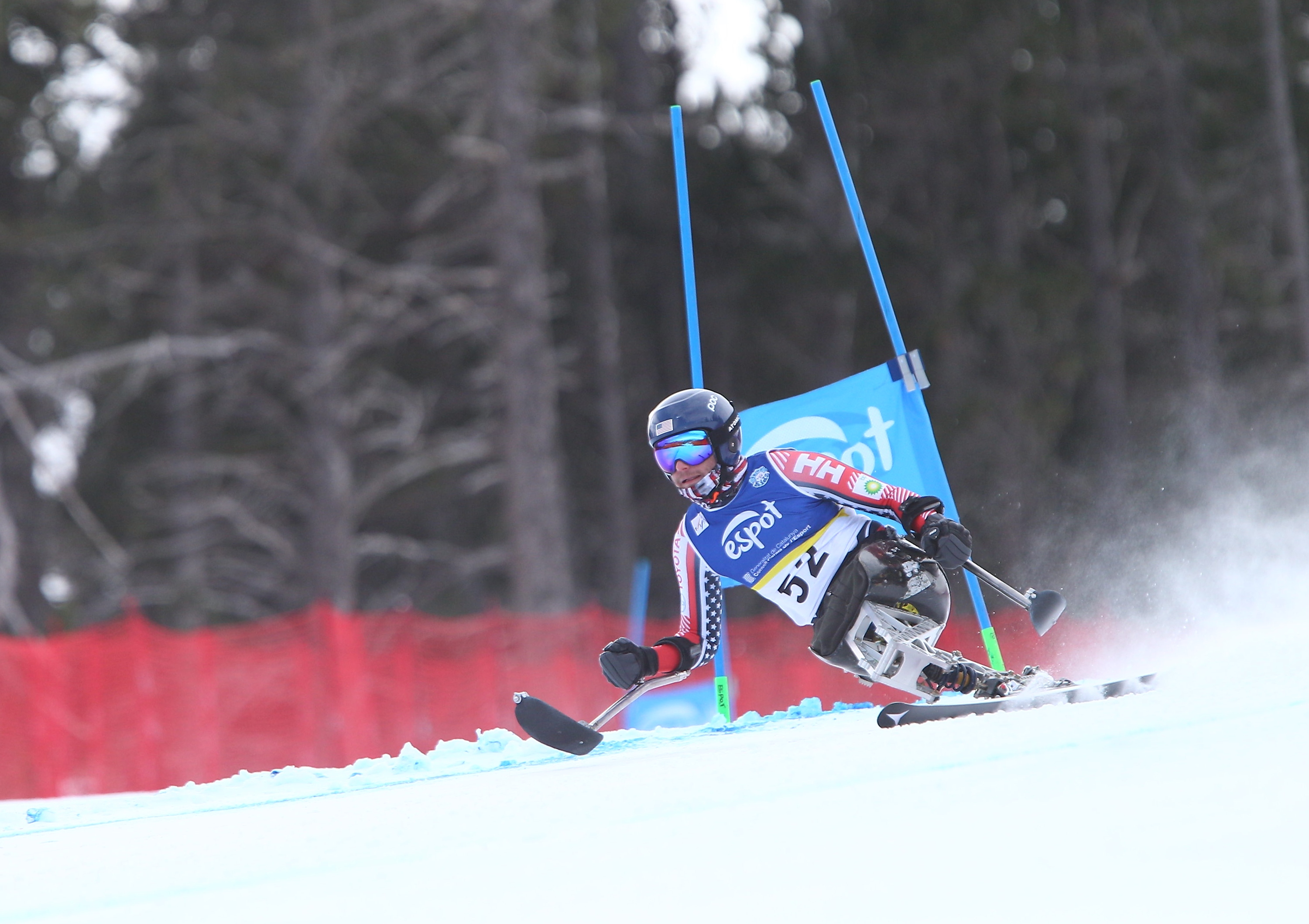Para alpine athlete 