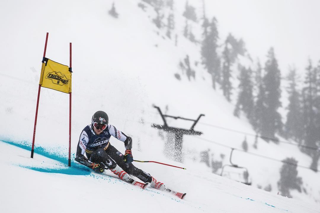 Ryan Cochran-Siegle arcs a turn at NASTAR Nationals