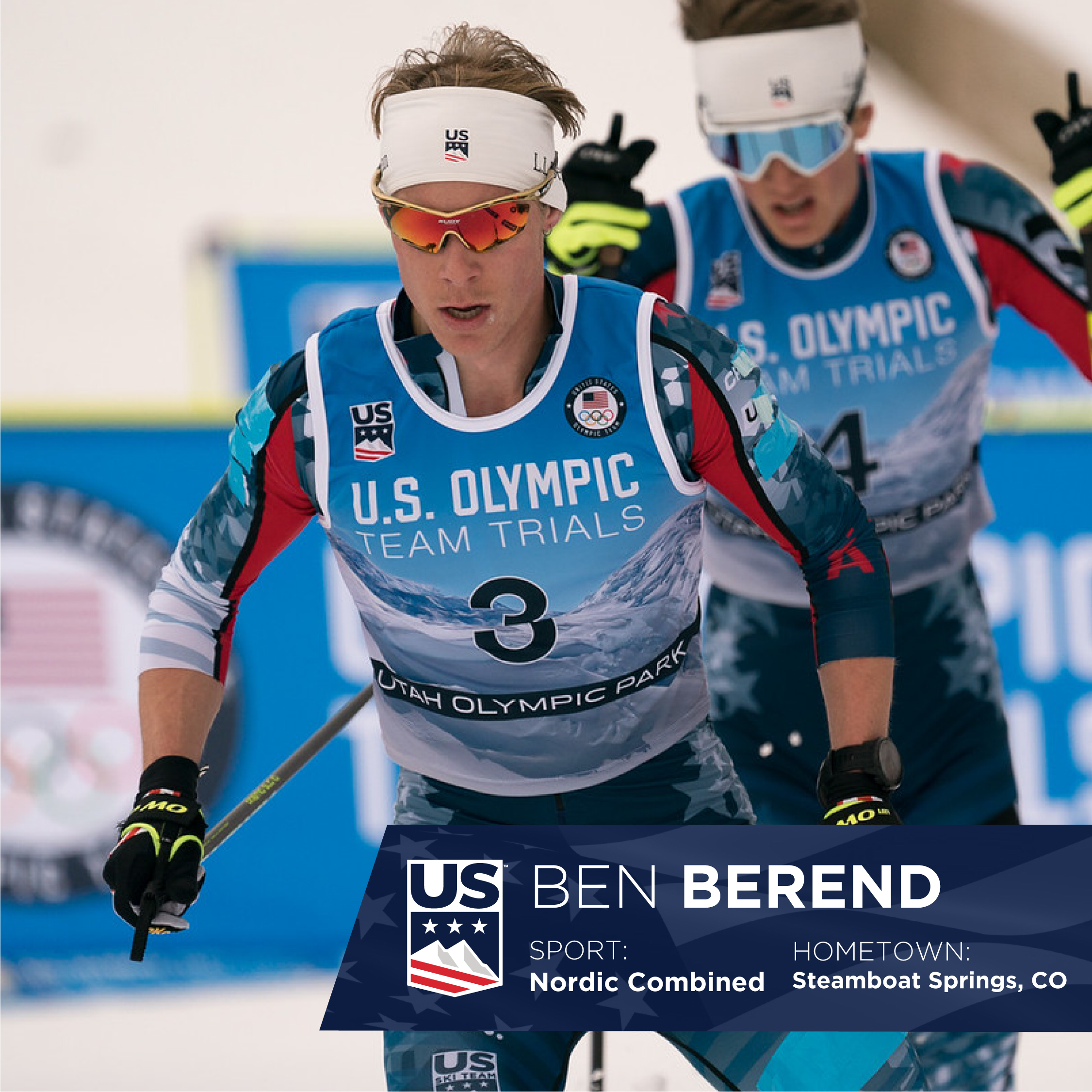 2018 U.S. Olympic Nordic Combined Team
