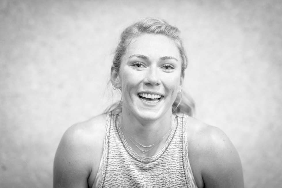 Shiffrin Smiles for the Camera