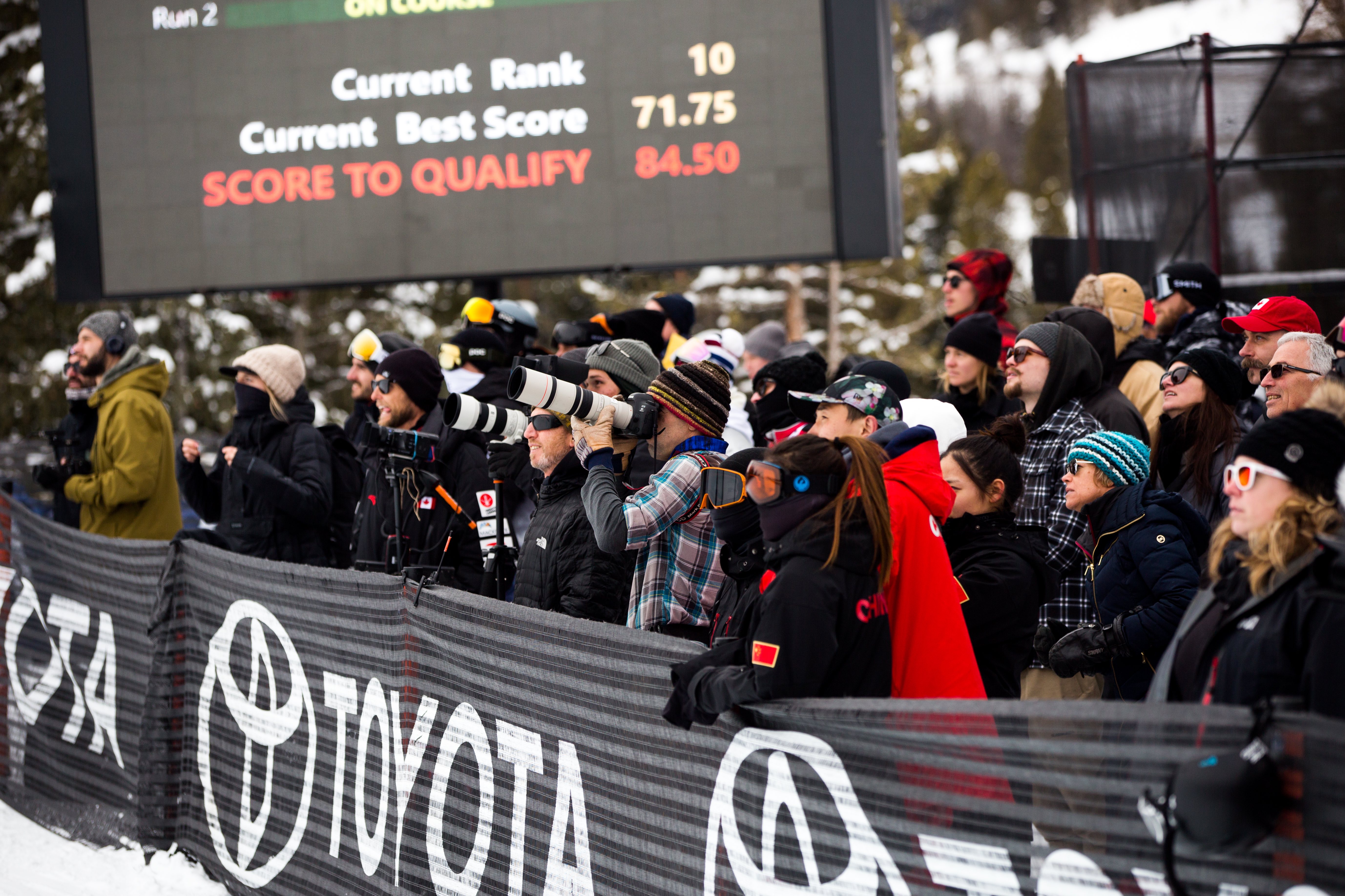 Crowd at Copper Mountain, Colorado.