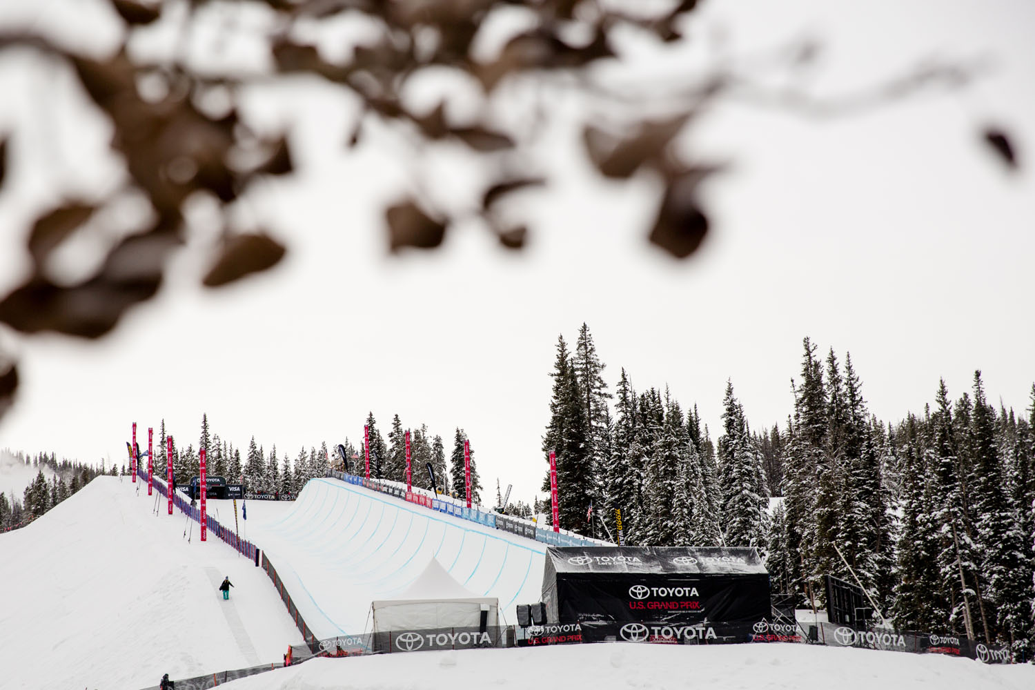 Halfpipe at Copper Mountain.