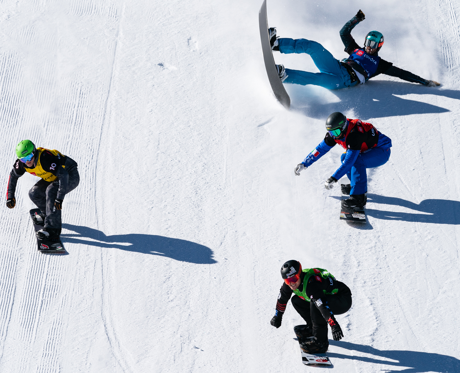 SBX Finals - finish