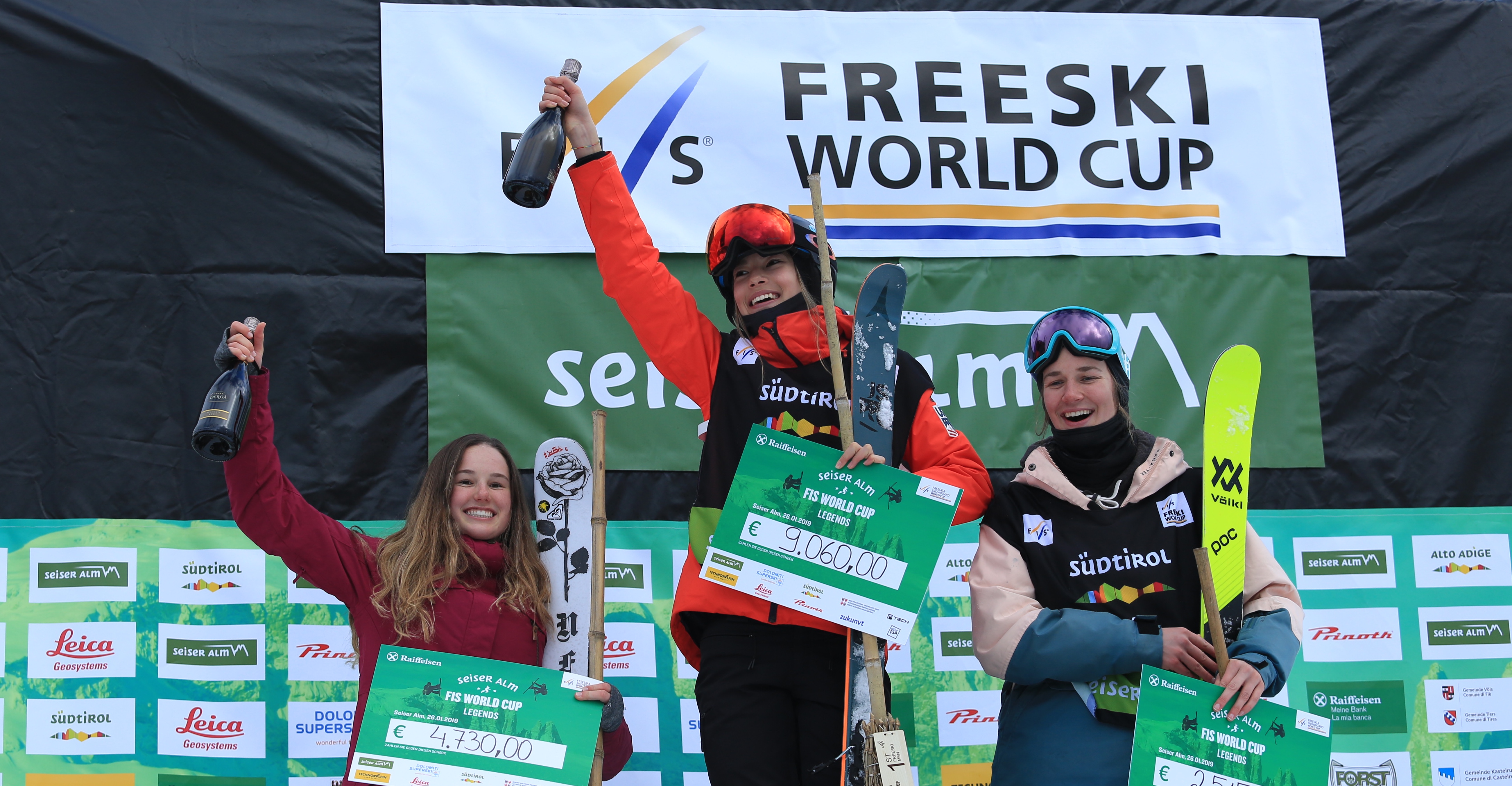 Gu on podium
