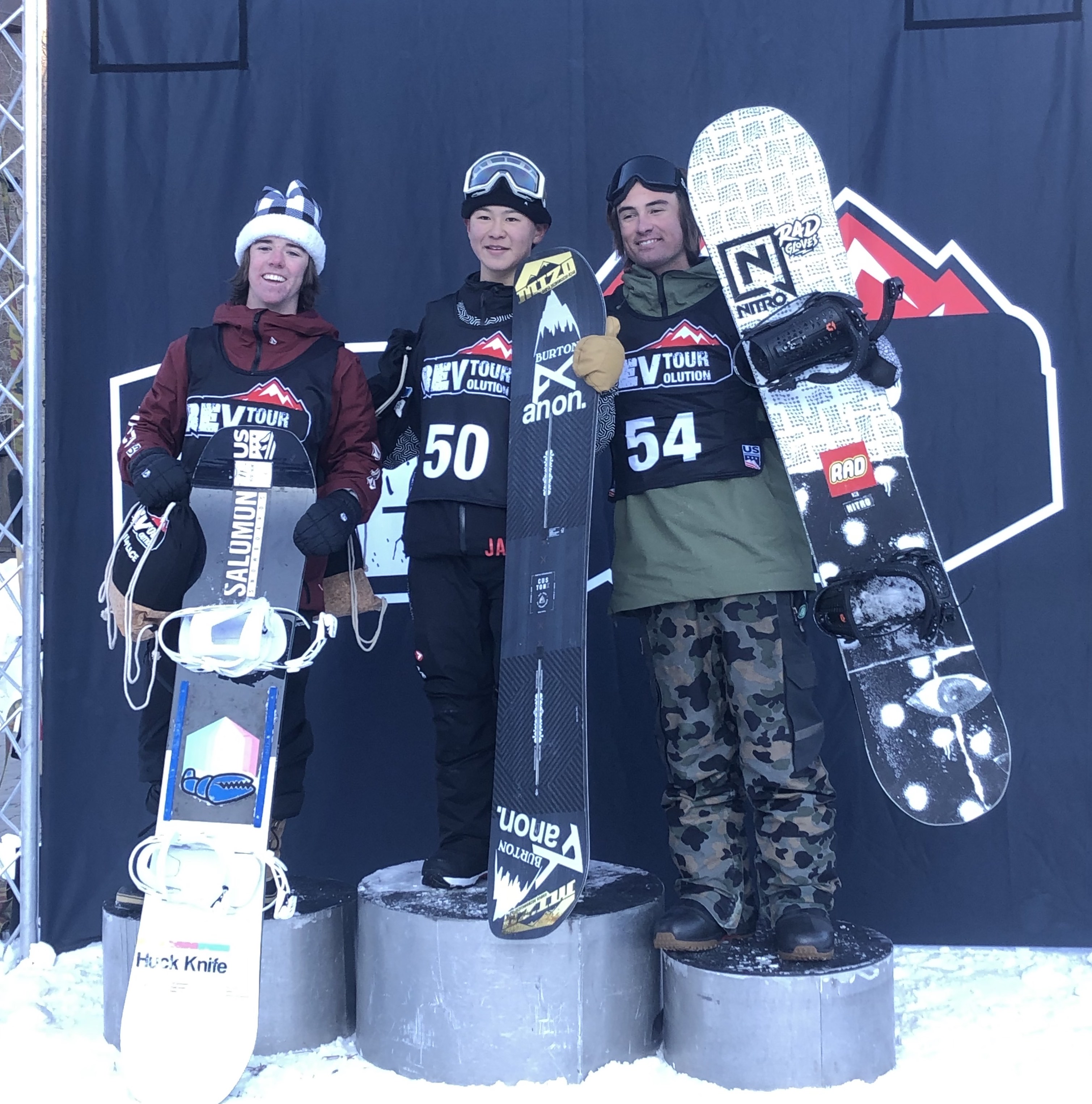Snowboard men day 1