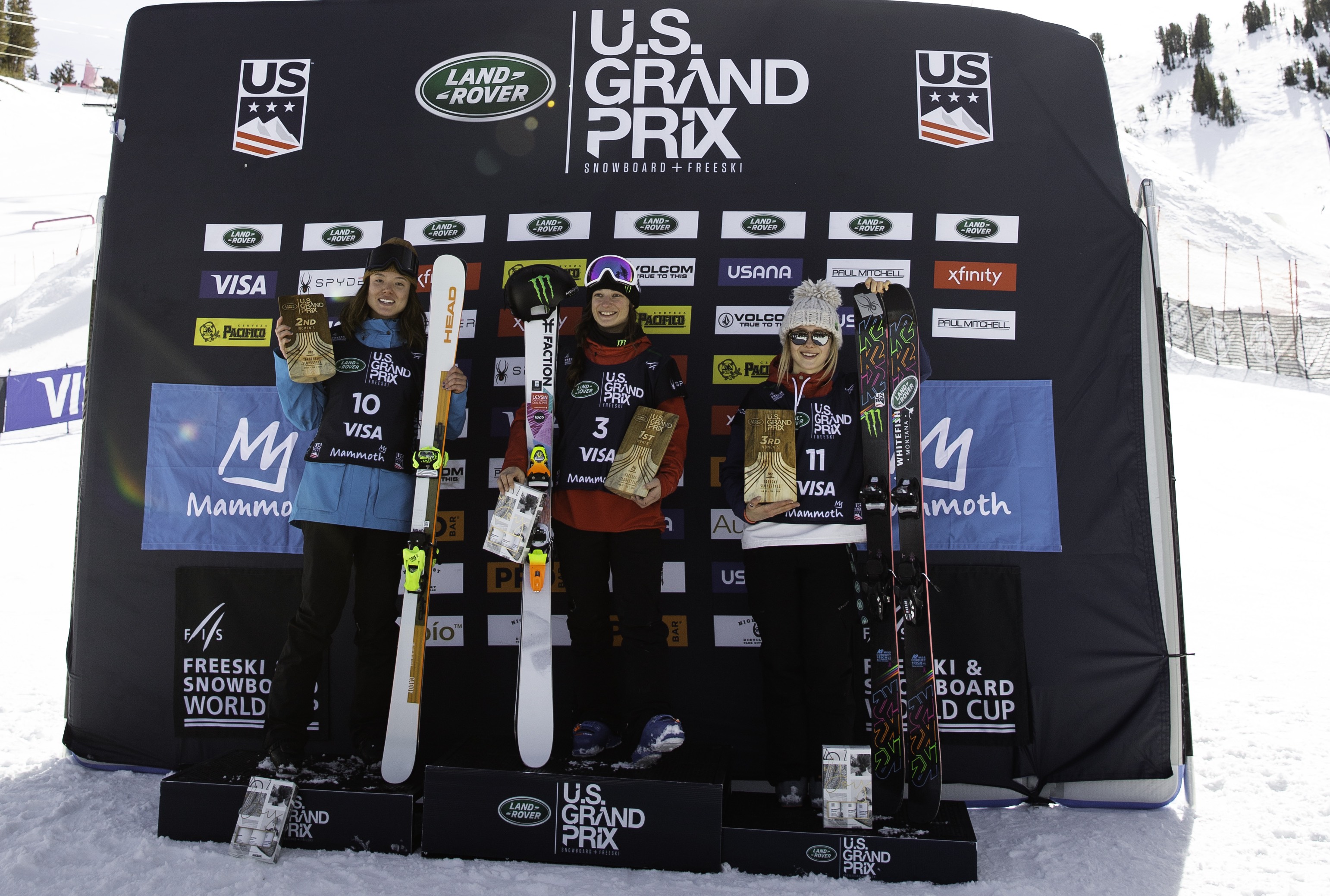 Maggie podium