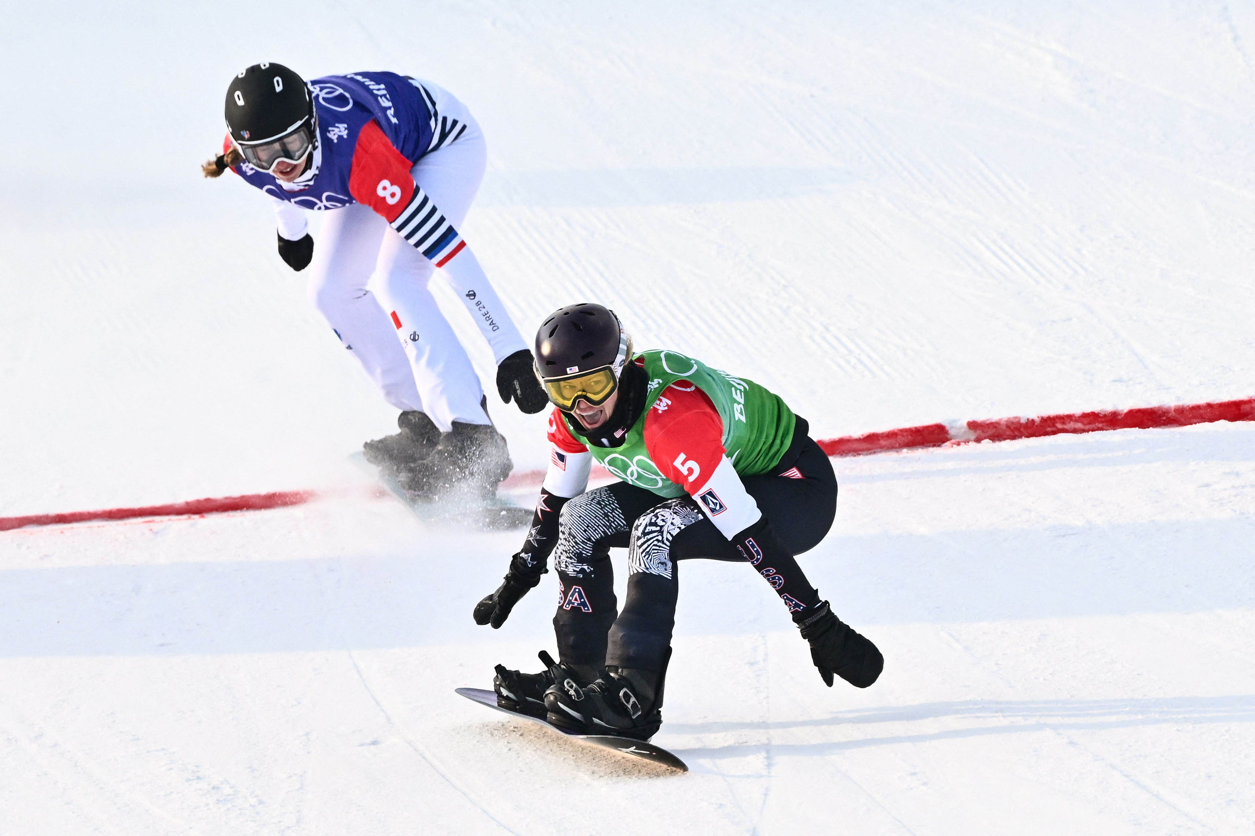 Lindsey Jacobellis Finish