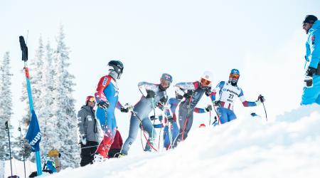 Men's Speed Team Trains in at our U.S. Ski Team Speed Center at Copper Mountain