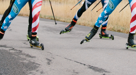 USST Rollerskiing at Soldier Hollow in Oct 2019