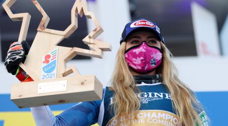 Mikaela Shiffrin Cortina World Champs Alpine Combined