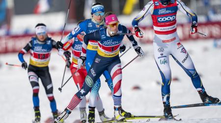 Sadie Maubet Bjornsen World Championships team sprint