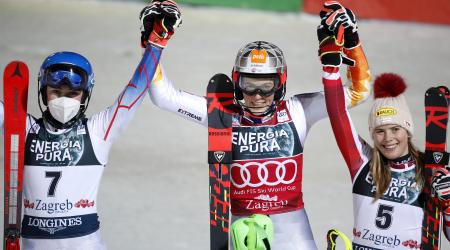 Mikaela Shiffrin Zagreb - Second