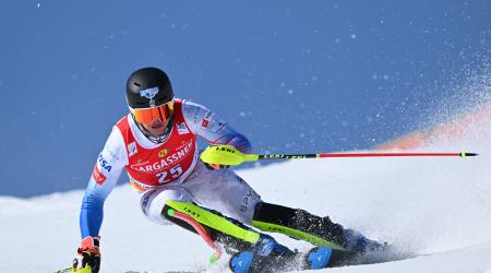 Luke Winters Meribel Slalom 