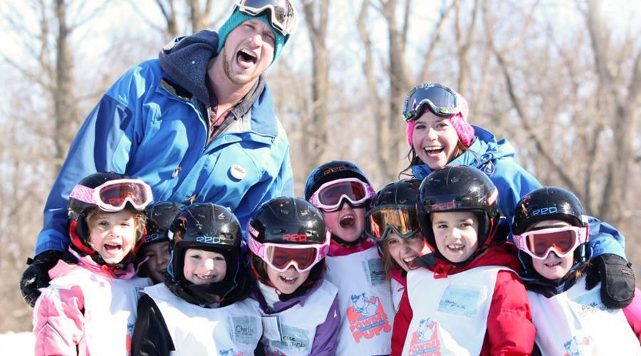 Learn to ski or snowboard